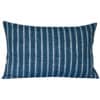 Cambridge Stripe XL Rectangular Cushion in Indigo