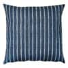 Cambridge Stripe Extra-Large Cushion in Indigo