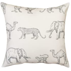 Longleat Parade Cushion in Natural