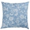 Denim Blue Country Birds Extra-Large Cushion