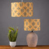 Jaipur Ochre Linen Blend Lampshade