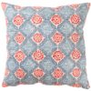 Cordoba Print Cushion in Spice and Navy Blue