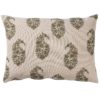 Kashmir Paisley Linen Blend Boudoir Cushion