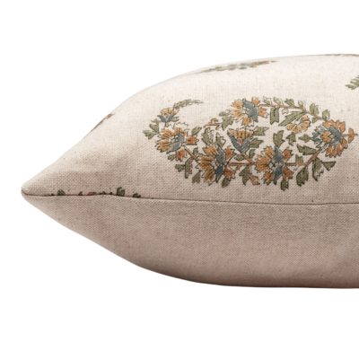 Kashmir Paisley Linen Blend Cushion