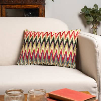 Flame Tapestry Boudoir Cushion Cover