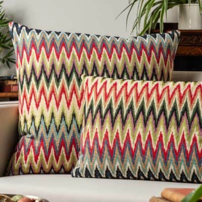 Flame Tapestry XL Rectangular Cushion