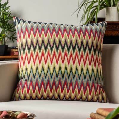 Flame Tapestry Extra-Large Cushion