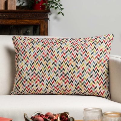 Chevron Tapestry XL Rectangular Cushion