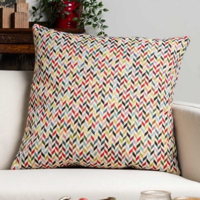 Chevron Tapestry Extra-Large Cushion