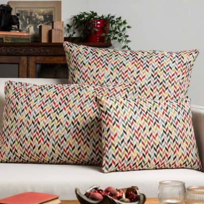 Chevron Tapestry Extra-Large Cushion