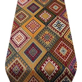 Kilim Weave Table Runner in Vintage