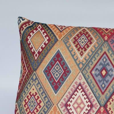 Kilim Weave XL Rectangular Cushion in Vintage