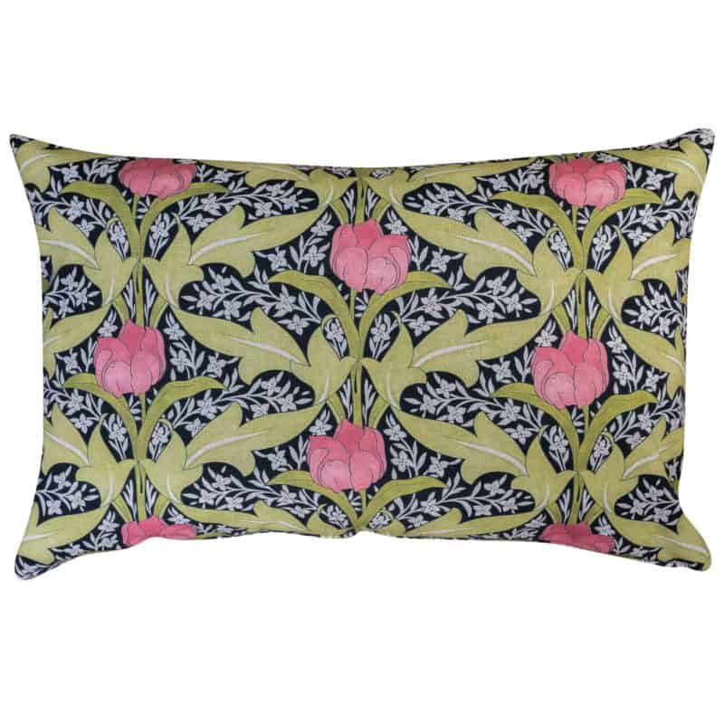 Art Nouveau Tulip XL Rectangular Cushion
