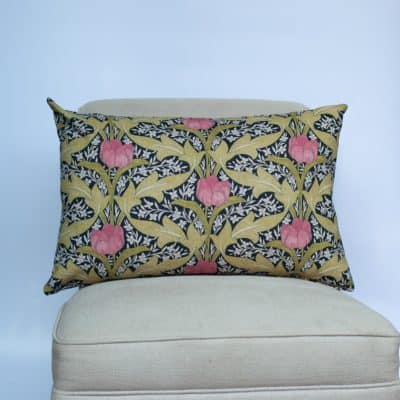 Art Nouveau Tulip XL Rectangular Cushion