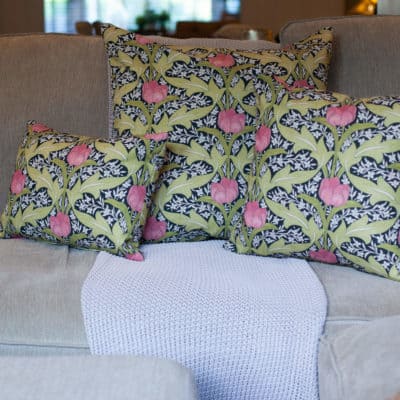 Art Nouveau Tulip Cushion Collection