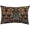 Manor Garden Tapestry XL Rectangular Cushion in Black