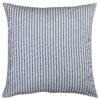 Nautical Cotton Ticking Stripe Extra-Large Cushion in Navy