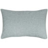 Textured Teddy Bear Boucle XL Rectangular Cushion in Duck Egg