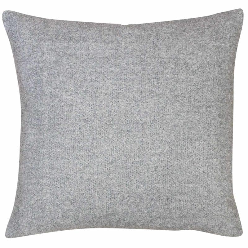 Textured Teddy Bear Boucle Extra-Large Cushion in Soft Grey