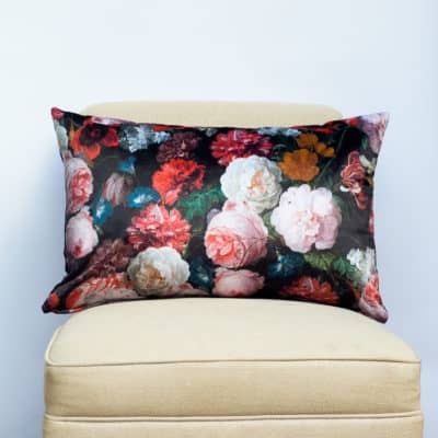 Velvet Garden XL Rectangular Cushion