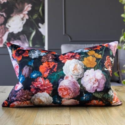 Velvet Garden XL Rectangular Cushion