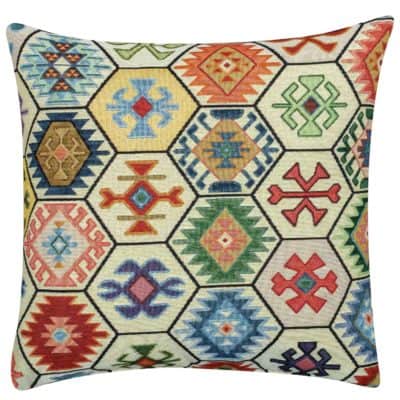 Azteco Geometric Motif Cushion