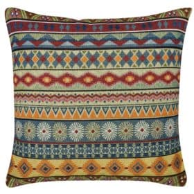 Aztec Navajo Tapestry Cushion in Vintage
