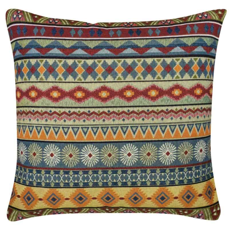 Aztec Navajo Tapestry Cushion in Vintage