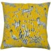 Magical Menagerie Tapestry Extra-Large Cushion in Ochre Yellow