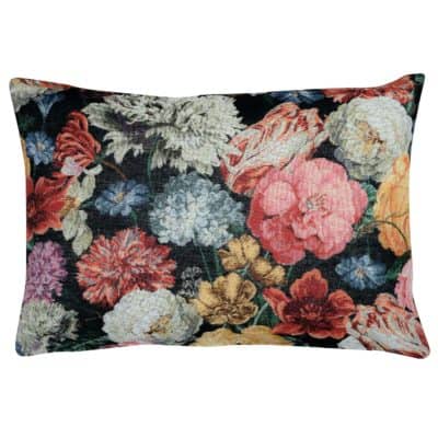 Tapestry Rose Garden Boudoir Cushion