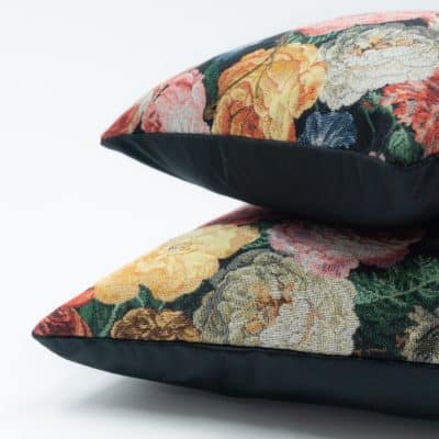 Tapestry Rose Garden Boudoir Cushion