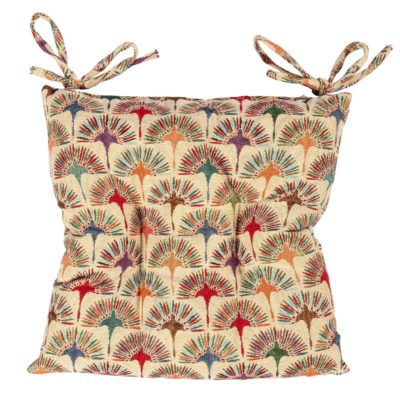 Retro Dandelion Tapestry Quilted Seat Pad