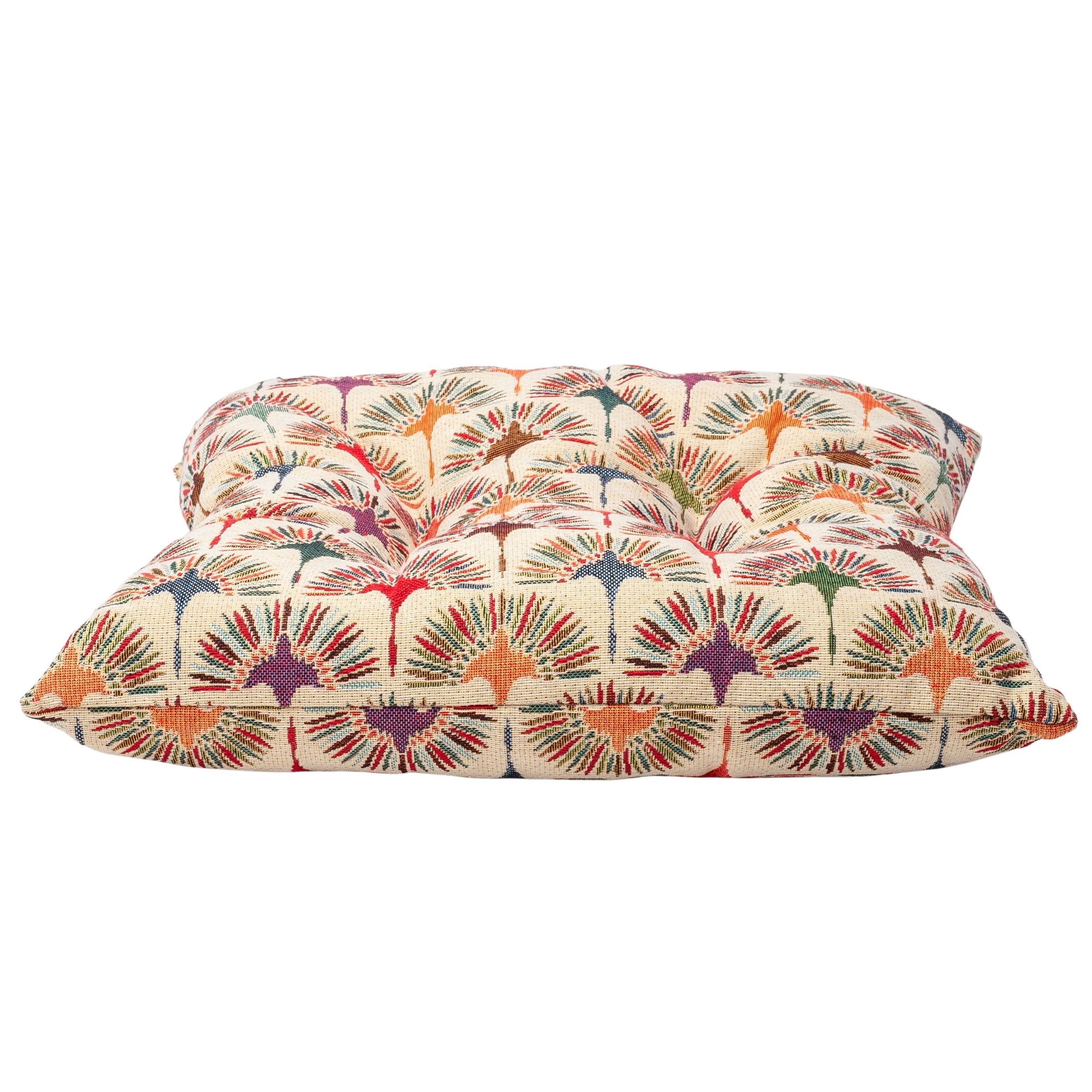 Retro Dandelion Tapestry Quilted Seat Pad