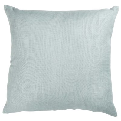 Linen Blend All Natural Extra-Large Cushion in Duck Egg Blue