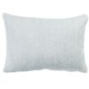 Faux Wool Linen Blend Herringbone Boudoir Cushion in Duck Egg