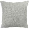 Faux Wool Linen Blend Herringbone Extra-Large Cushion in Grey