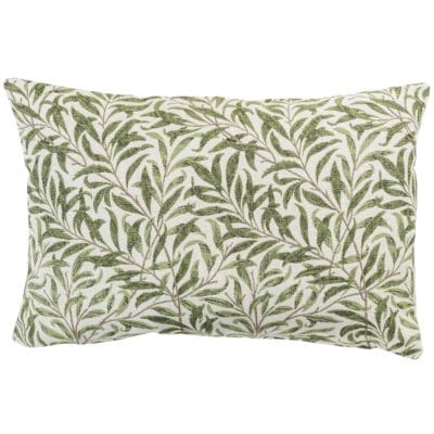 Willow Branch Tapestry XL Rectangular Cushion in Green