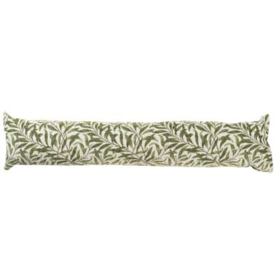 Willow Branch Tapestry Draught Excluder in Green