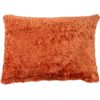 Cuddle Chenille Boucle Boudoir Cushion in Burnt Orange