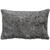 Cuddle Chenille Boucle XL Rectangular Cushion in Silver