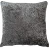 Cuddle Chenille Boucle Extra-Large Cushion in Silver