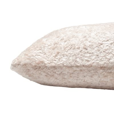 Cuddle Chenille Boucle Boudoir Cushion in Natural