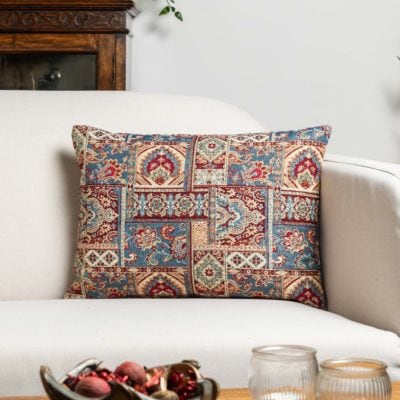 Palace Patchwork Tapestry Boudoir Cushion