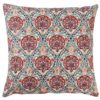 Palace Courtyard Tapestry Cushion in Claret