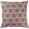 Palace Courtyard Tapestry Extra-Large Cushion in Claret