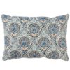 Palace Courtyard Tapestry Boudoir Cushion in Blue