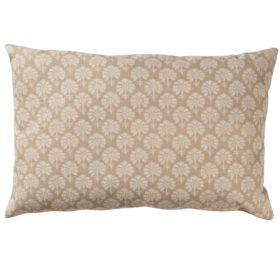 Wildflower XL Rectangular Cushion in Natural Linen