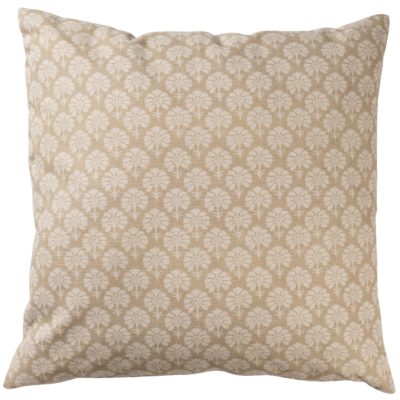 Wildflower Extra-Large Cushion in Natural Linen