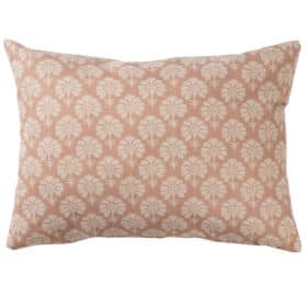 Wildflower Boudoir Cushion in Soft Pink