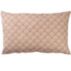 Wildflower XL Rectangular Cushion in Soft Pink